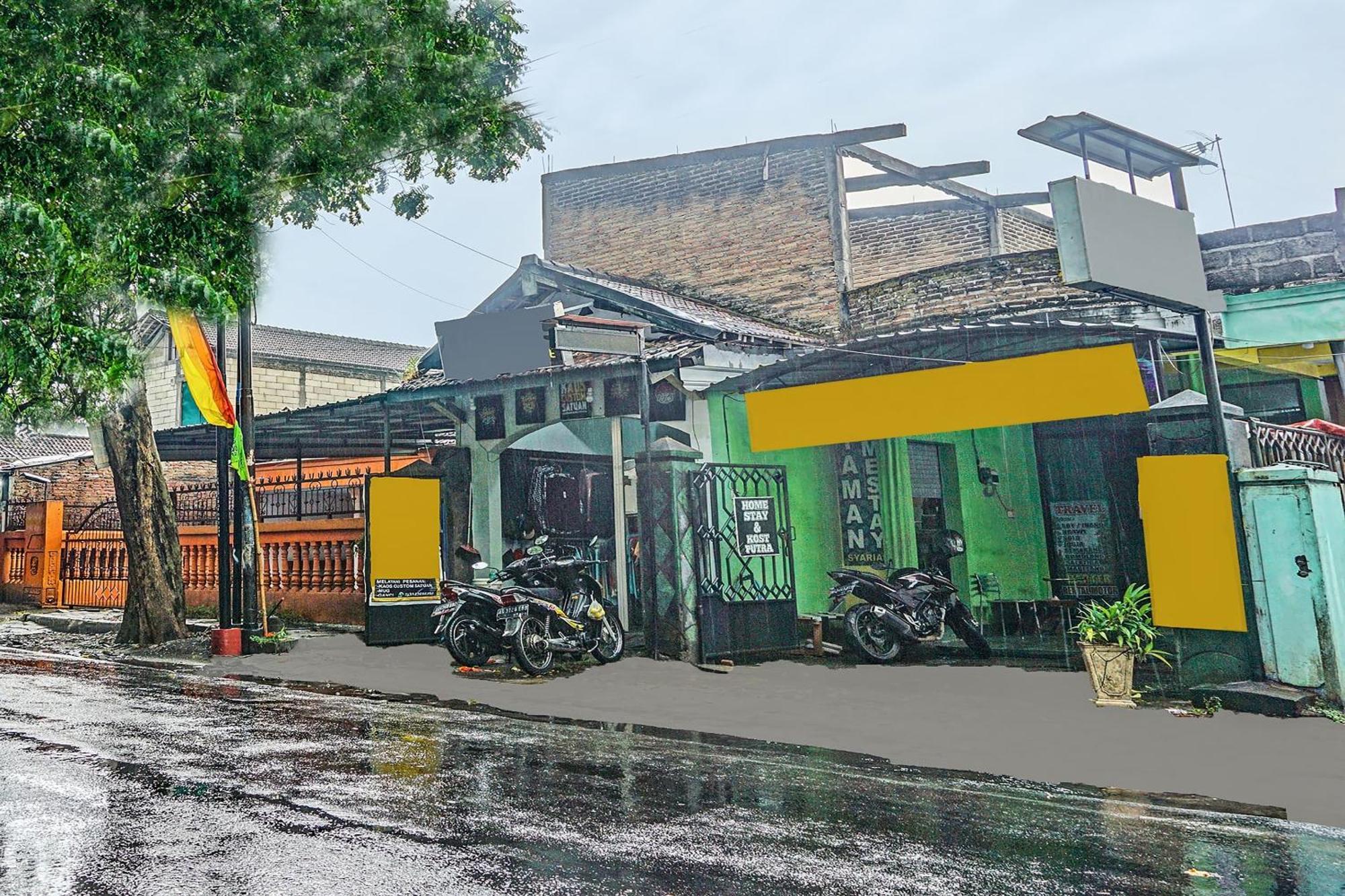 Oyo 91697 Nyaman Homestay Syariah Pare Eksteriør bilde